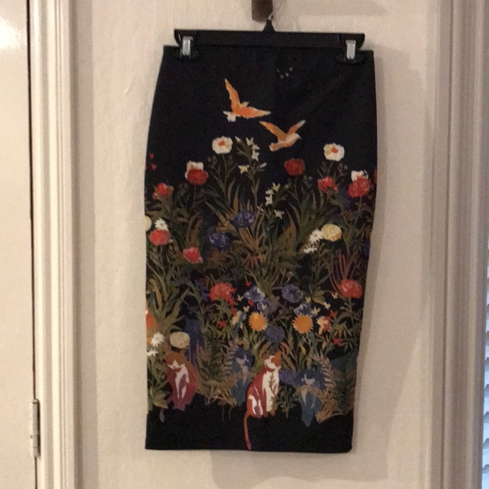 Zara printed skirt, worn once
